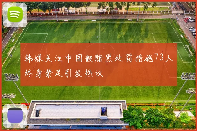 韩媒关注中国假赌黑处罚措施73人终身禁足引发热议